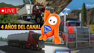 MLS JUEGOS FAVORITOS 4 AÑOS DEL CANAL  TOE 3 TRUCK PRO 3 FS 23 y FALL GUYS [upl. by Ayidah]