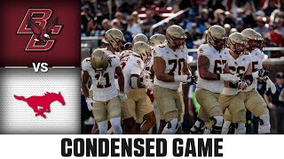 Boston College vs SMU Condensed Game  2024 ACC Football [upl. by Nirtak904]