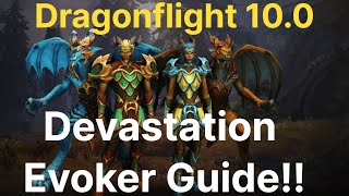 Devastation Evoker 100 Guide and Rotation Mythic   WoW Dragonflight [upl. by Aciram217]