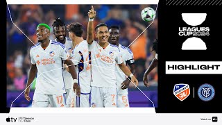 FC Cincinnati vs New York City FC  Leagues Cup  Match Highlights  August 5 2024 [upl. by Melleta]