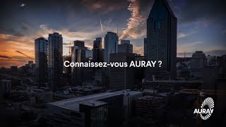 Découvrez AURAY  Spécialistes en recrutement local et international [upl. by Yelsehc438]