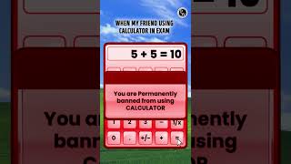 Banned From Using Calculator 🤣 [upl. by Adiela]