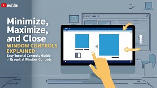 How to Easily Minimize Maximize and Close Windows on Your Computer  Essential Window Controls [upl. by Hueston]