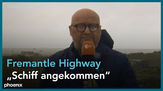 Ulf Röller zum brennenden Autofrachter quotFremantle Highwayquot [upl. by Kurys407]