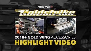 Goldstrike 2018 Gold Wing Accessories Highlight Video  WingStuffcom [upl. by Enilegna]