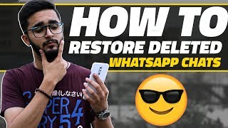 How to Restore Deleted WhatsApp Messages on Your Smartphone [upl. by Attegroeg]