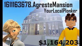 Agreste Mansion Tour ROVILLE Roblox [upl. by Prince]