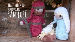 Tutorial Belén Amigurumi San José Nativity English Subtitles [upl. by Tigirb881]