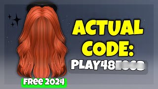 2024 PROMOCODES FOR FREE HAIR ROBLOX [upl. by Rehpotsirhc]