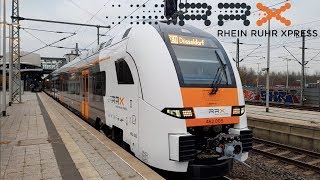 Siemens Desiro HC  RheinRuhrExpress  RRX  NS Abellio  RE11  Düsseldorf  Duisburg [upl. by Naujd884]