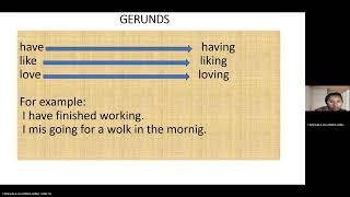 verbs gerundios e infinitive 😀 [upl. by Gaul]