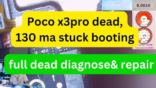 poco x3 propoco x3 dead repairhow to repair dead mobile repair icreballing cpu ram pocox3pro [upl. by Nutter]