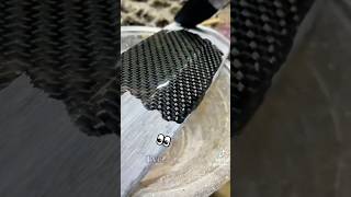 Easy carbon fiber painting automobile mechanic diy satisfying car reaction cartiktok mecanic [upl. by Nillor743]