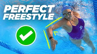 How to Swim PERFECT Freestyle [upl. by Leipzig513]