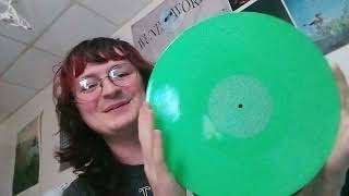 Xiu Xiu 13quot Frank Beltrame Italian Stiletto w Bison Horn Grips vinyl unboxing [upl. by Hudnut921]