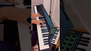 Tumbao Piano Salsa  Solo Keyboard piano cover keyboard [upl. by Soph]