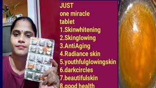 Full body permanently whitening at home vitamin c tablets face cream ampface pack [upl. by Soloma294]