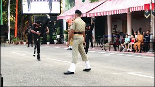 BSF Black 🖤Commandos Drill ☠️  Suchetgarh IndoPak Border [upl. by Akkim566]