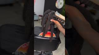 comment faire des locks au crochet locs bongo 18 [upl. by Garvin]