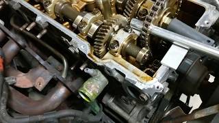 How to remove a Toyota camshaft bolt head gasket job 3RZFE [upl. by Asilenna262]