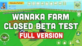 WANAKA FARM BETA FULL VERSION Land cow koi fishes trees and many more [upl. by Assitruc301]