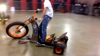 Drift trike demo at easy rider bike show [upl. by Nellaf]