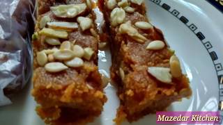 Aflatoon Recipe Without Milk Powder  अफलातून बिना मिल्क पाउडर  Indian Sweet  Mazedar Kitchen [upl. by Carvey]