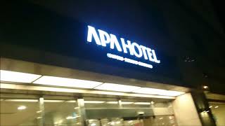 札幌すすきののアパホテルに宿泊 APA HOTELSusukino SapporoJapan [upl. by Aseuqram]