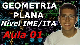 Geometria Plana em nível IMEITA  Aula 01 [upl. by Vivl]