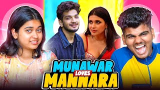 MUNAWAR and MANNARA in LOVE   Rexxy  Saloniyaapa [upl. by Anirahtak]