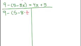 Equations with Parentheses 3 [upl. by Acimot]