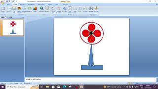 Fan Powerpoint presentation hindi  Table Fan Powerpoint animation video  Table Fan Powerpoint [upl. by Sido]