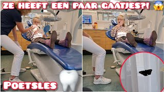 ZE HEEFT EEN PAAR GAATJES 😱 POETSLES 🦷 EEN VLINDER IN HUIS 🦋  DE FAMILIE SNIJDERS VLOG 581 [upl. by Eisak]