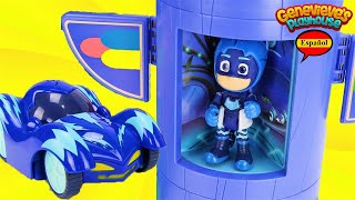 Video Educativo para Niños Juguetes☻PJ Masks☻ Coches [upl. by Fransis]