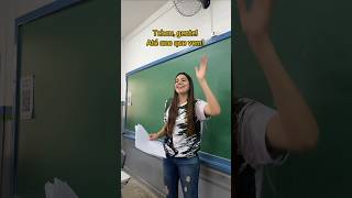 Mas não tem ano que vem 🥺😂 tchau terceirão 🩵 professora escola alunos ferias humor shorts [upl. by Evans]