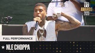 NLE Choppa Proves Once Again Why Hes The Champion  BET Awards 23 [upl. by Absa]