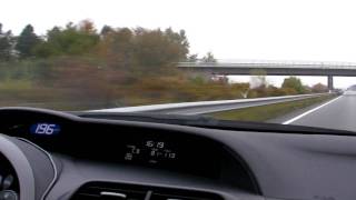 Honda Civic 18 Sport Acceleration on German Autobahn [upl. by Aldred]