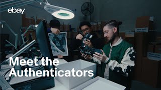 Meet the eBay Sneaker Authenticators  15quot [upl. by Ericksen]