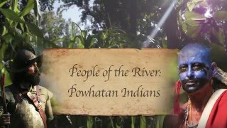 quotPeople of the River Powhatan Indiansquot Henricus Historical Park Educational film [upl. by Eeuqram]