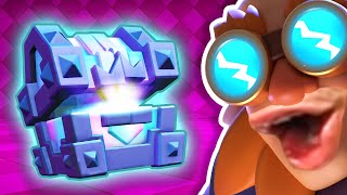 Clash Royale Chest Opening Legendary Kings Chest [upl. by Ettedanreb744]