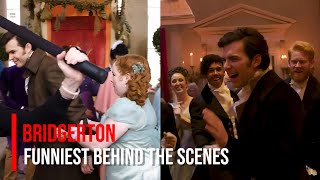 Bridgerton Season 3 Part 2 Funniest Behind The Scenes amp Bloopers [upl. by Tiff]