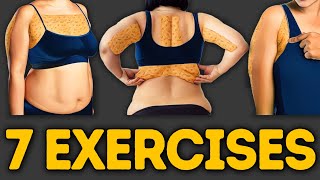 7 BEST EXERCISE TO LOSE UPPER BODY FAT [upl. by Aretak]