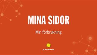 Mina sidor Min förbrukning [upl. by Mullane817]