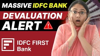 IDFC Bank Credit Cards 2024 Massive Devaluation 😩😭 [upl. by Gerald83]