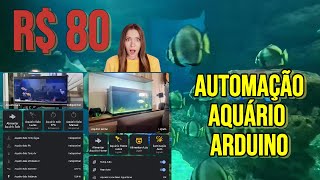 🐠 Bettaino  Automação de Aquário Arduino com Home Assistant e NodeMCU por R80 [upl. by Resneps]