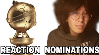 GOLDEN GLOBES 2024REACTION NOMINATIONS [upl. by Mikah]