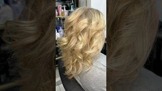 dabrowagornicza hair balayage keratin hairstyle blonde farbowanie haircut koloryzacja loki [upl. by Vassili]