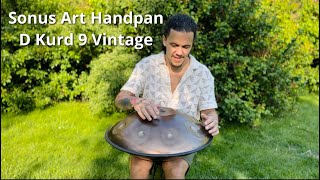 Sonus Art D Kurd 9 Vintage Stainless Steel Handpan [upl. by Audri235]