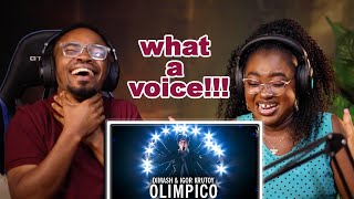 FIRST TIME REACTION TO Dimash Kudaibergen amp Igor Krutoy  Olimpico  wow [upl. by Nyleikcaj718]