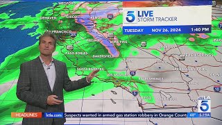 Here’s how much rain SoCal could see this weekend [upl. by Duaner377]